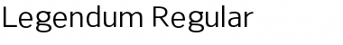 Legendum Font