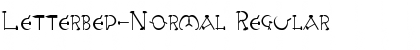 Download Letterbed-Normal Font