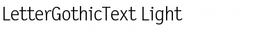LetterGothicText Medium