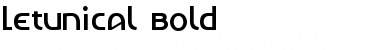 Letunical Bold Font