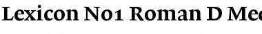 Lexicon No1 Font