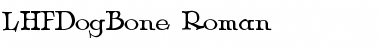 LHFDogBone Regular Font