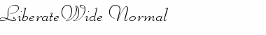 LiberateWide Normal Font