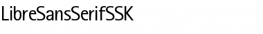 Download LibreSansSerifSSK Font