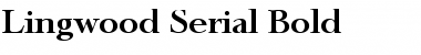 Download Lingwood-Serial Font