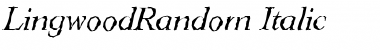 LingwoodRandom Font