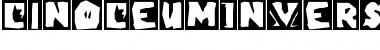 LinoLeumInvers Regular Font