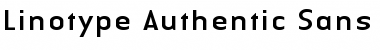 LTAuthenticSans Regular Font