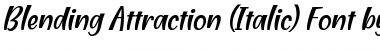 Blending Attraction Italic