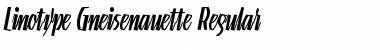 Download LTGneisenauette Regular Font