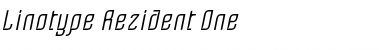 LTRezident One Font