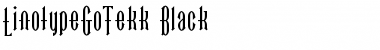 LTGoTekk Thin Bold Font