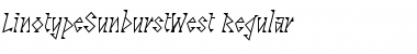 LTSunburstWest Font