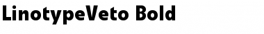 LTVeto Regular Bold Font