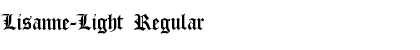 Lisanne-Light Regular Font