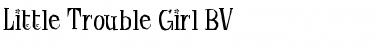 Little Trouble Girl BV Regular Font