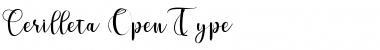 Cerilleta Regular Font