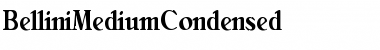 BelliniMediumCondensed Regular Font