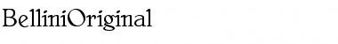 BelliniOriginal Regular Font