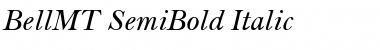 BellMT-SemiBold Semi BoldItalic