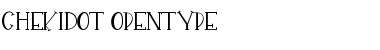 CHEKIDOT Regular Font