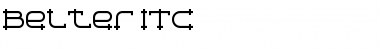 Belter ITC Regular Font