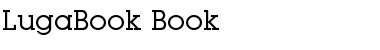 LugaBook Book Font