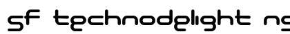 SF Technodelight NS Bold Preview