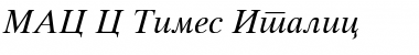 MAC C Times Italic