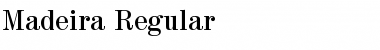 Madeira Regular Font