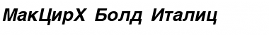 MakCirH Bold Italic Font