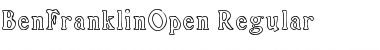 Download BenFranklinOpen Font