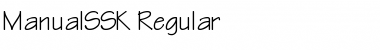 ManualSSK Regular Font