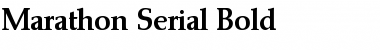 Marathon-Serial Font