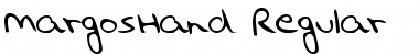 MargosHand Regular Font