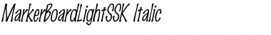 MarkerBoardLightSSK Italic