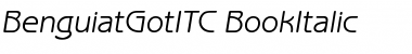 BenguiatGotITC Italic