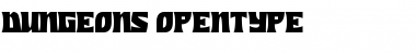 Dungeons Regular Font