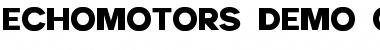 Download Echomotors Demo Font