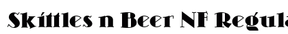 Skittles n Beer NF Regular font free download