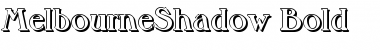 MelbourneShadow Font