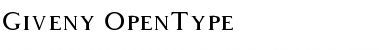 Download Giveny Free Font