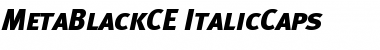MetaBlackCE Medium Font