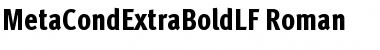 MetaCondExtraBoldLF Roman Font