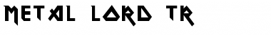 Metal Lord TR Heavy Font