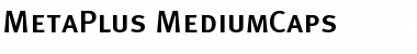 MetaPlus Medium Font