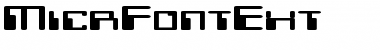 MicrFontExt Regular Font