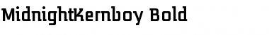 MidnightKernboy Bold Font