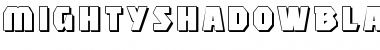 Download MightyShadow Font