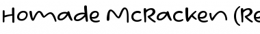 Homade McRacken Regular Font